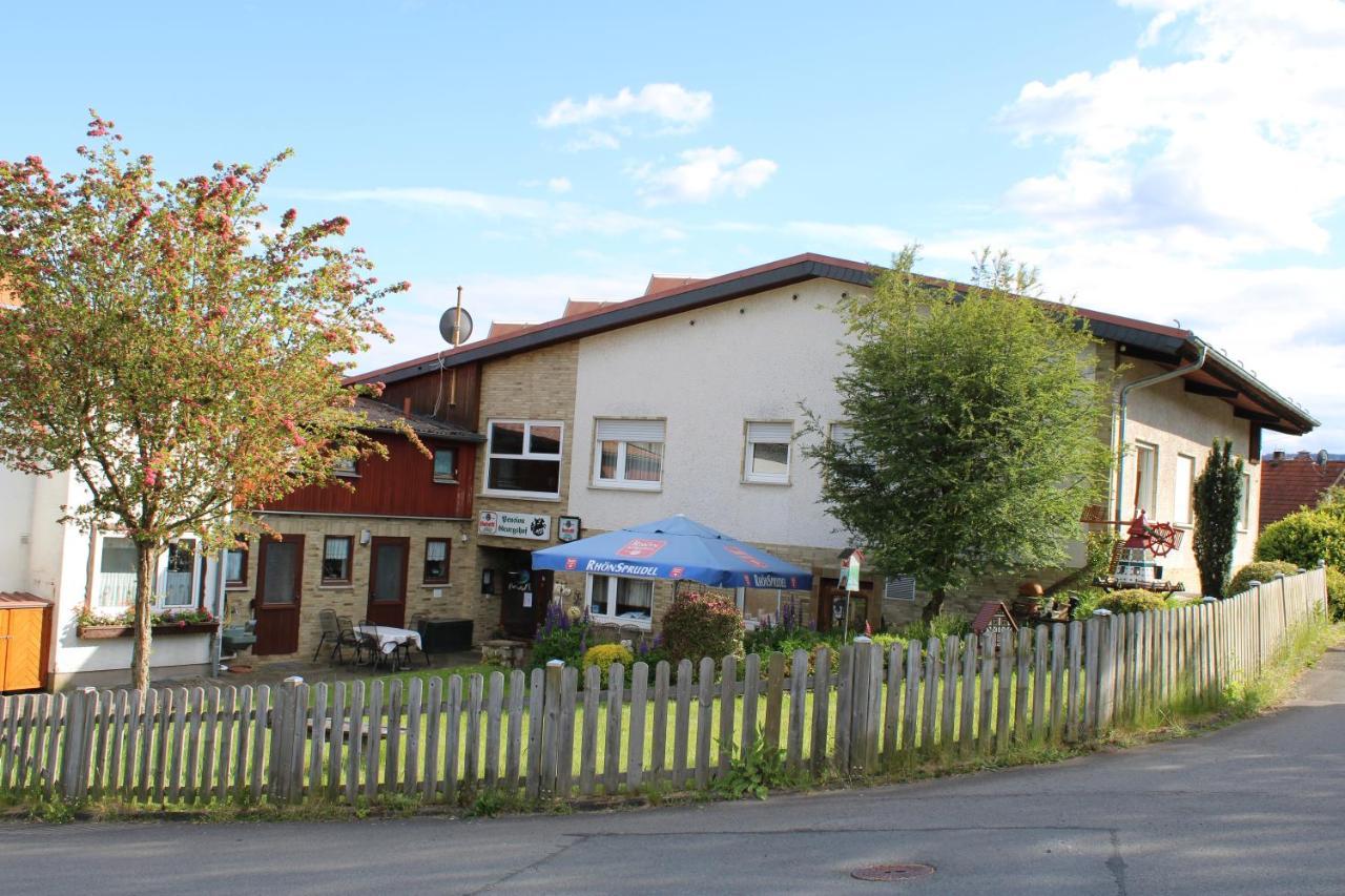 Pension Georgshof Hilders Buitenkant foto