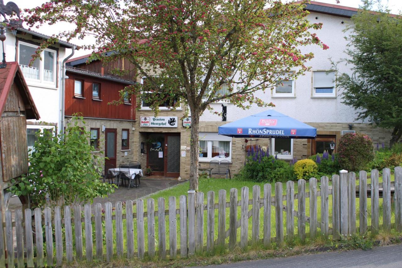 Pension Georgshof Hilders Buitenkant foto